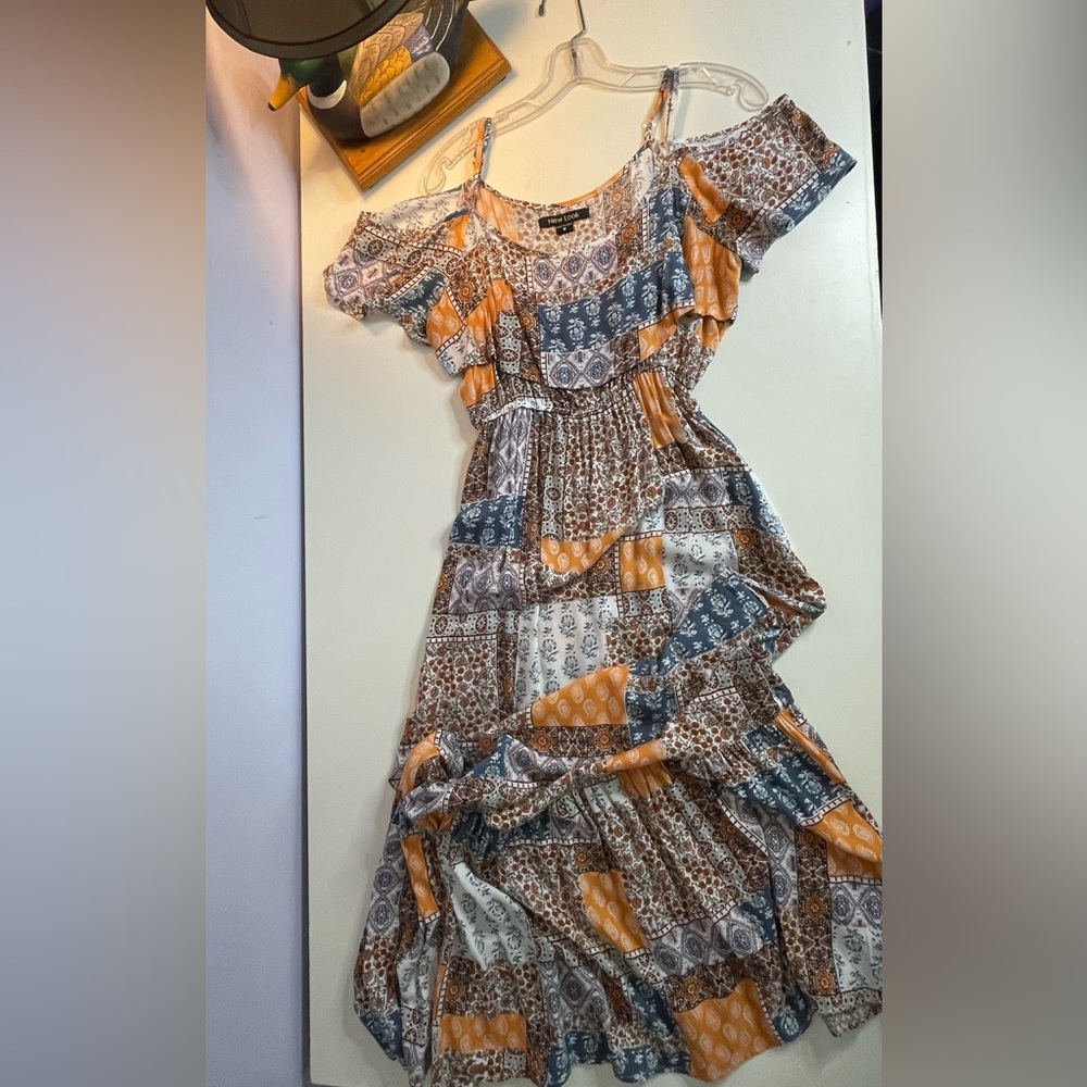 Country Maxi Summer Dress, Med